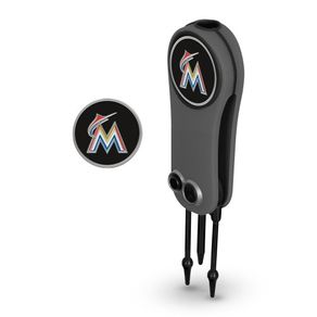 MLB Switchblade Tool with Ball Markers 1131870-Miami Marlins