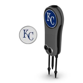 MLB Switchblade Tool with Ball Markers 1131872-Kansas City Royals