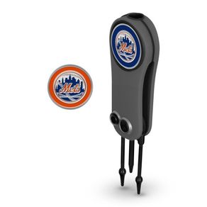 MLB Switchblade Tool with Ball Markers 1131876-New York Mets