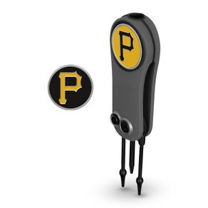 MLB Switchblade Tool with Ball Markers 1131880-Pittsburgh Pirates