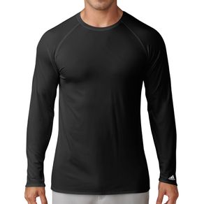 adidas Men\'s UPF Base Layer 1097902-Black  Size 2xl, black