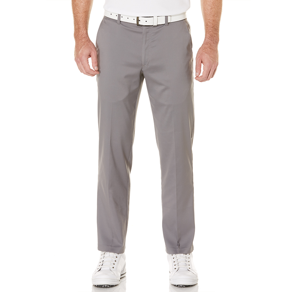 Ben Hogan Men\'s Signature Flat Front Active Flex Pants  Size 42/32, Iris