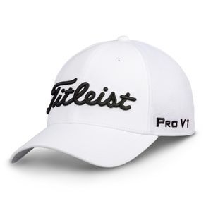 Titleist Tour Sports Mesh Staff Collection Hat 1110252-White  Size md/lg, white