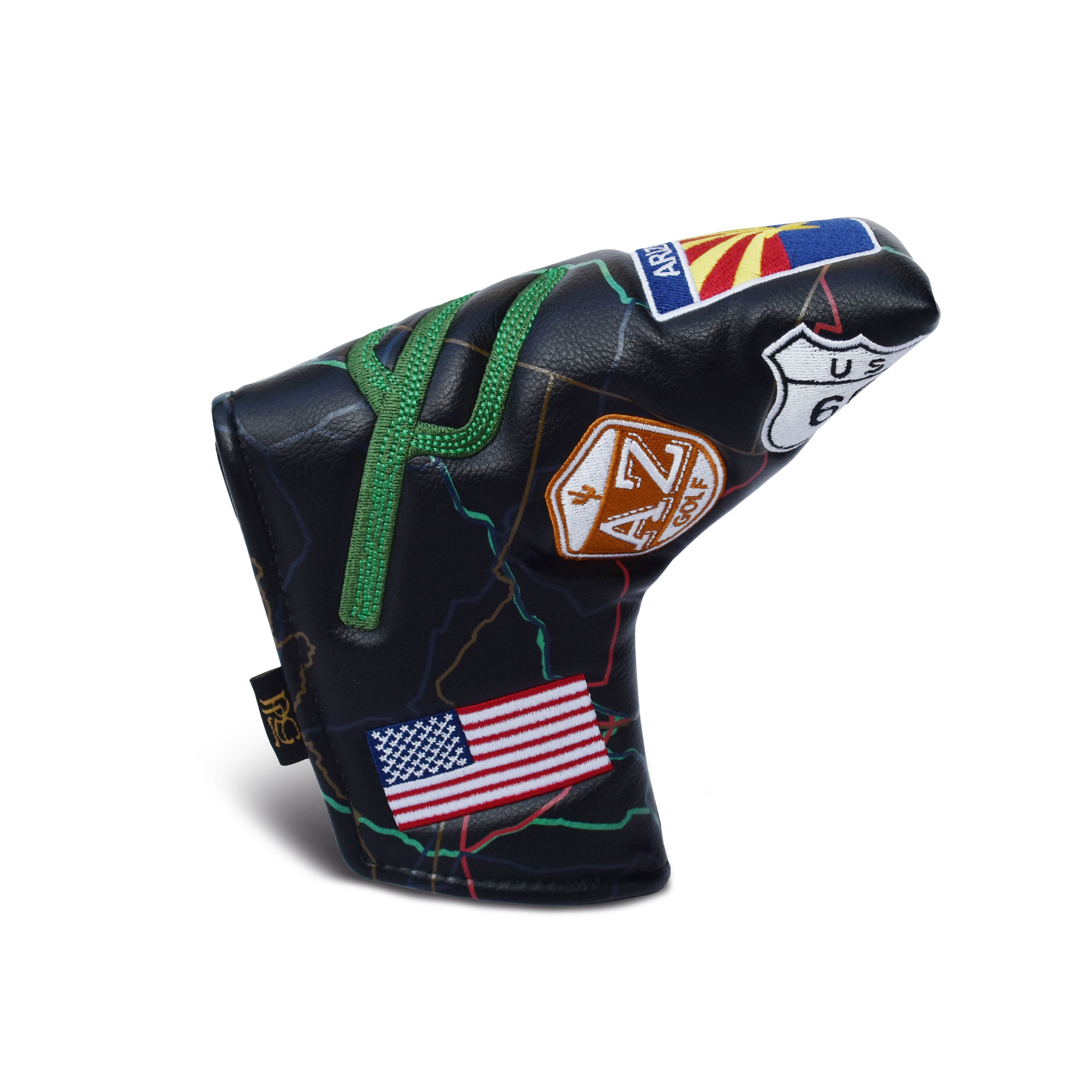 PRG Americas Arizona Highway Blade Putter Headcover, White