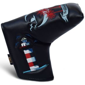 PRG Americas South Carolina Boat Lighthouse Blade Putter Headcover 1116428-Black, black