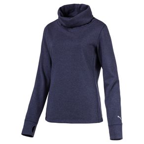 Puma Women\'s Cozy Pullover 1123708-Peacoat Heather  Size xs, peacoat heather