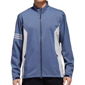 adidas Men\'s Climaproof Heather Full-Zip Rain Jacket 1124203-Tech Ink  Size xl, tech ink