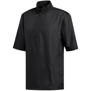 adidas Essentials Short Sleeve Wind Jacket 1124404-Black  Size sm, black