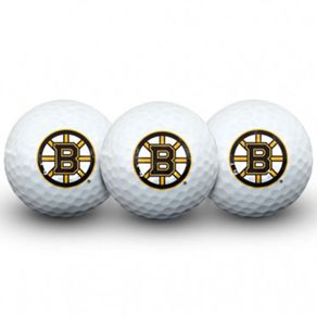 Team Effort NHL 3-Ball Pack Golf Balls 1131390-Boston Bruins  Size sleeve