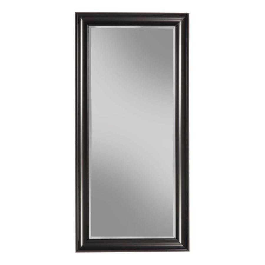 Martin Svensson Home 65-in L x 31-in W Black Beveled Wall Mirror | 12011