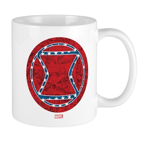 Stars and Stripes Black Widow Mug