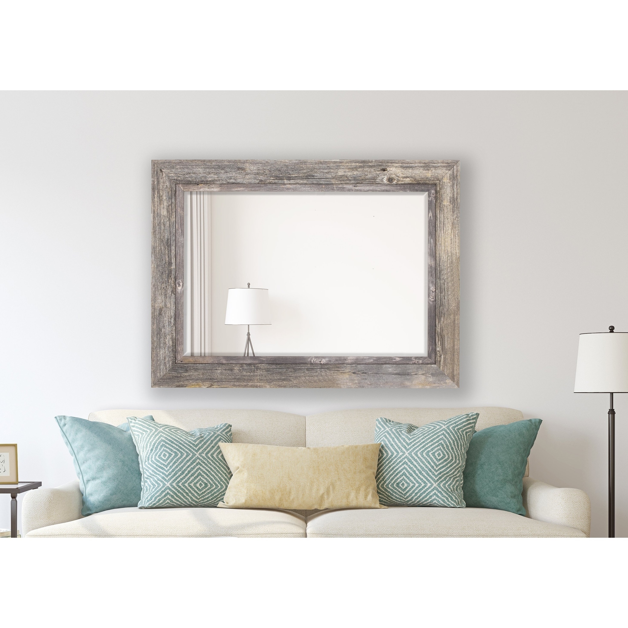 Hitchcock Butterfield Coastal II Large Gray Mirror