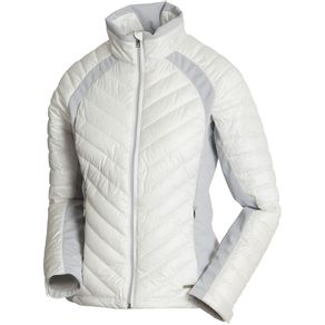 Sunice Women\'s Cristina Thermal Featherless Insulated Stretch Jacket 1509180-Pure White/Oyster  Size sm, pure white/oyster