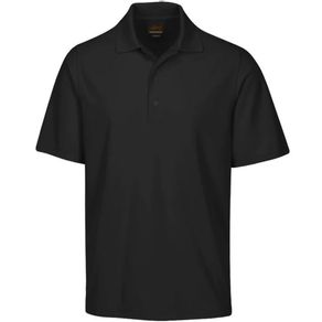 Greg Norman Men\'s Play Dry Protek Micro Pique Polo 1516833-Black  Size sm, black