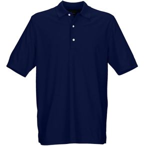 Greg Norman Men\'s Play Dry Protek Micro Pique Polo 1516995-Navy  Size sm, navy