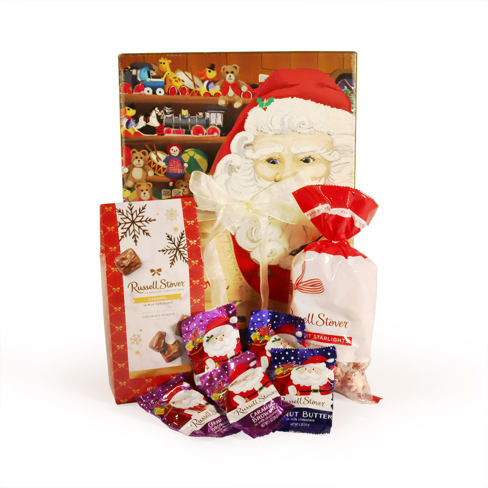 santa claus workshop gift box | chocolates | by russell stover