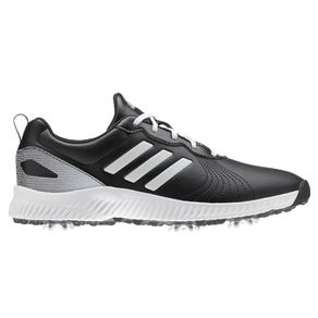 adidas Women\'s Response Bounce Golf Shoes 2009706-Core Black/White/Silver Metallic  Size 5 M, core black/white/silver metallic