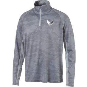 Puma Men\'s Volition Signature 1/4-Zip Pullover 2013713-Quiet Shade  Size lg, quiet shade