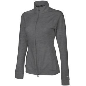 Puma Women\'s Vented Jacket 2014826-Dark Gray Heather  Size xs, dark gray heather