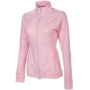 Puma Women\'s Vented Jacket 2014837-Pale Pink Heather  Size xl, pale pink heather