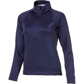 Puma Girls 1/4-Zip Pullover 2015135-Peacoat  Size xs, peacoat