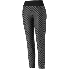 Puma Women\'s PWRSHAPE Checker Pants 2015367-Puma Black  Size lg, puma black