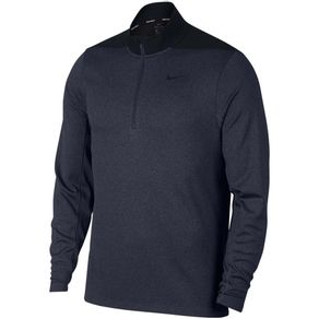 Nike Men\'s Dri-FIT 1/2 Zip Jacket 2015946-Obsidian/BlueVoid/Black/Black  Size sm, obsidian/bluevoid/black/black