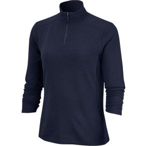 Nike Women\'s Dri-Fit UV 1/4-Zip Pullover 2016878-College Navy/College Navy/Black  Size sm, college navy/college navy/black