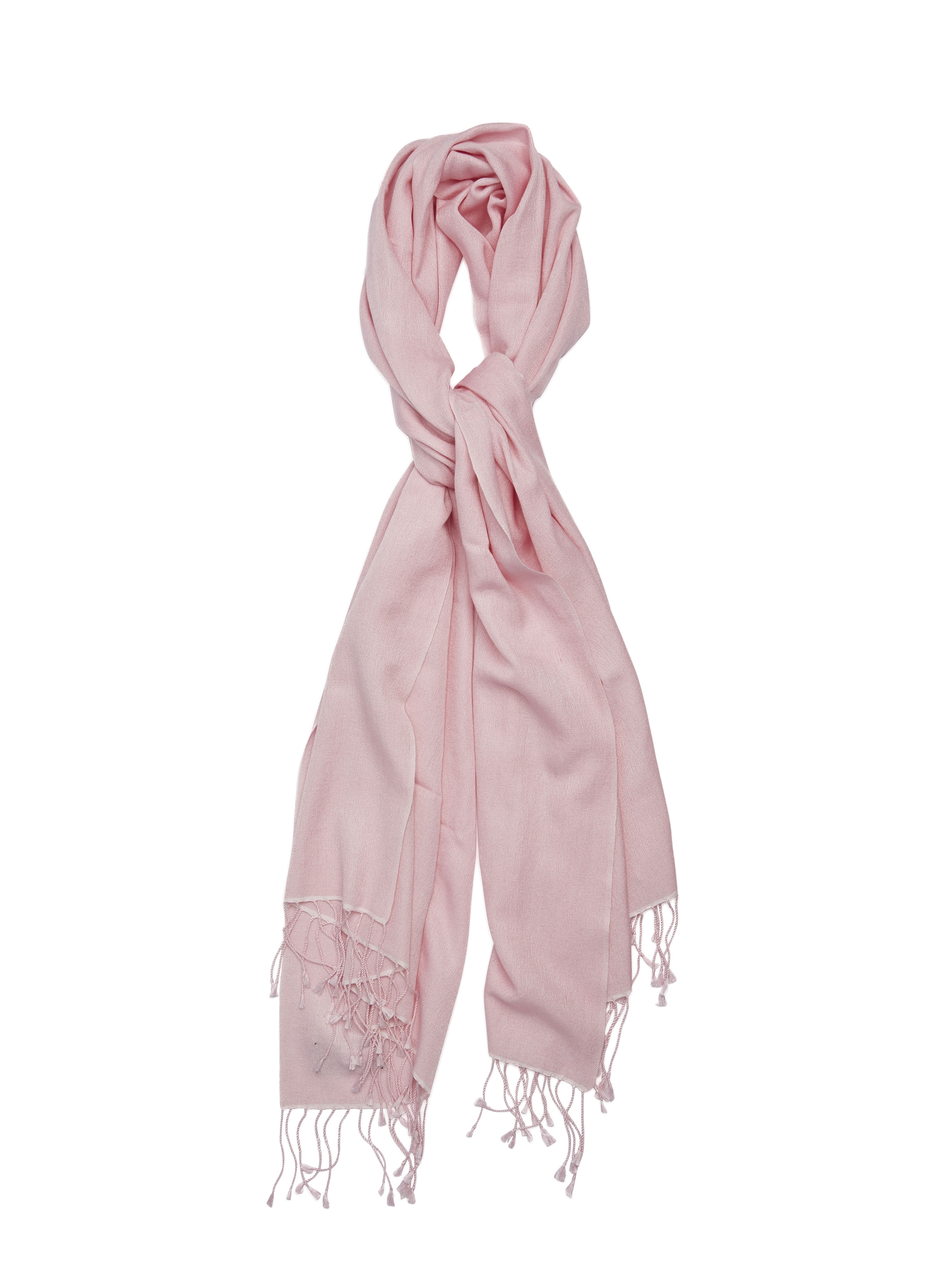 Pashmina and Silk Wrap (Pale Blossom)