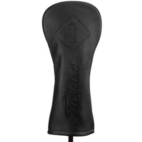 Titleist Noir Leather Driver Headcover 2018900-Black, black