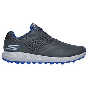 Skechers Men\'s Go Golf Max Spikeless Golf Shoes 2021658-Charcoal/Blue  Size 8.5 M, charcoal/blue