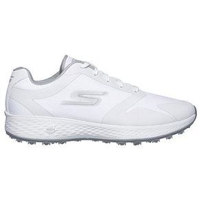 Skechers Women\'s Go Golf Relaxed Fit Eagle Spikeless Golf Shoes 2021838-White/Gray  Size 6.5 RF, white/gray