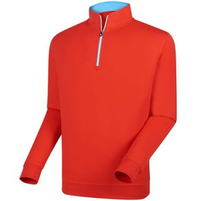 FootJoy Men\'s 1/2-Zip Pullover 2035931-Scarlet  Size md, scarlet