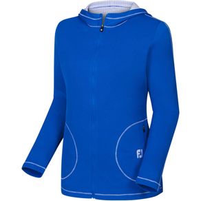 FootJoy Women\'s Double Layer Full-Zip Hoodie 2036286-Royal  Size xl, royal