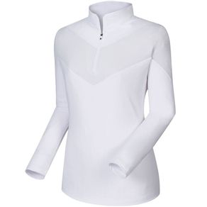 FootJoy Women\'s Engineered Jersey 1/2-Zip Pullover 2036298-White  Size xl, white