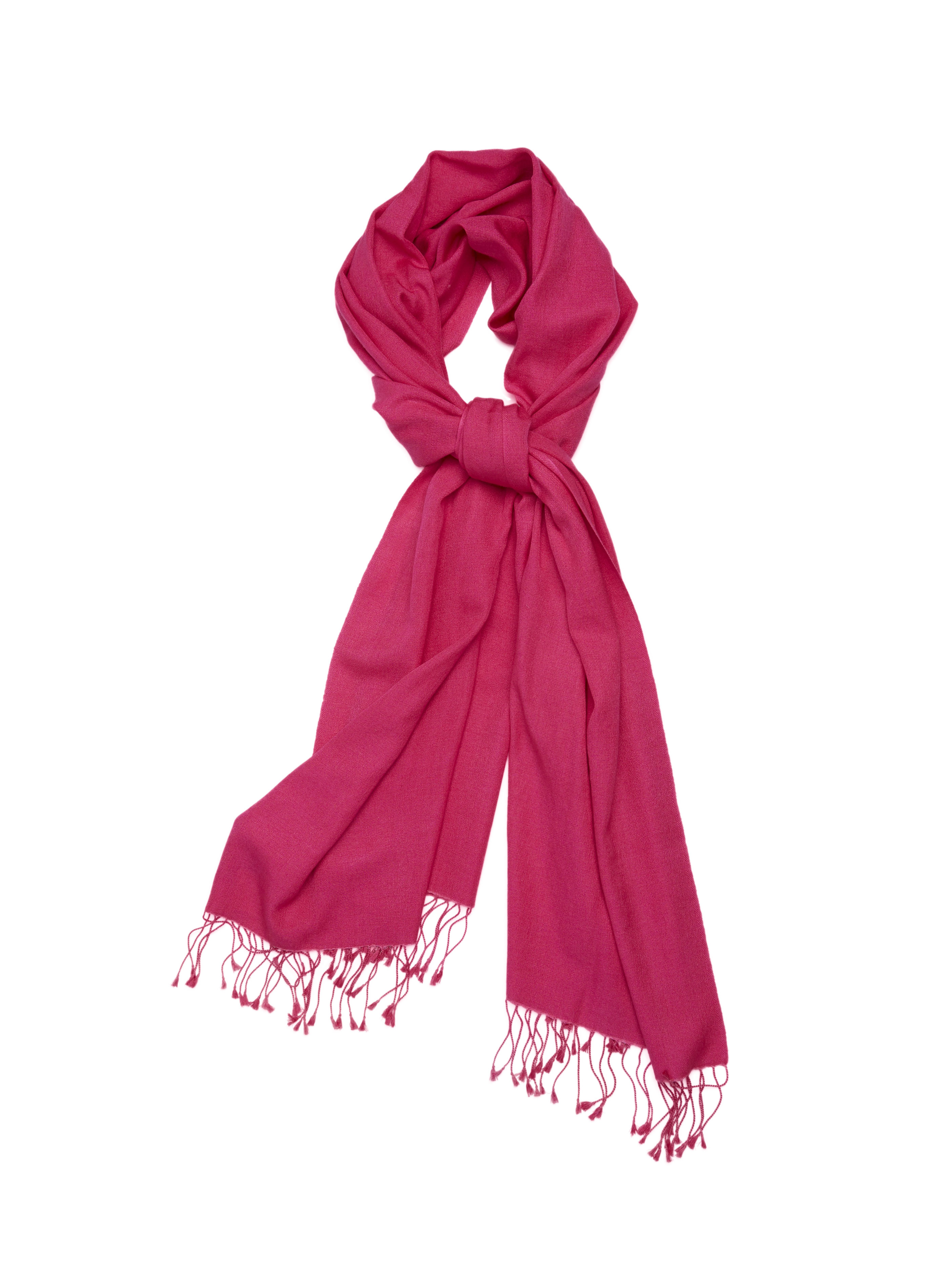 Pashmina and Silk Wrap (Pink Monalisa)