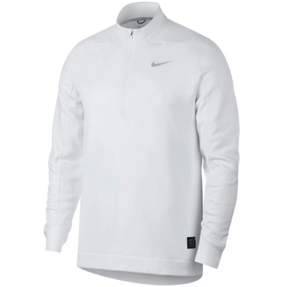 Nike Men\'s Therma Repel 1/2 Zip Pullover  Size 3XL, Light Bone/Black