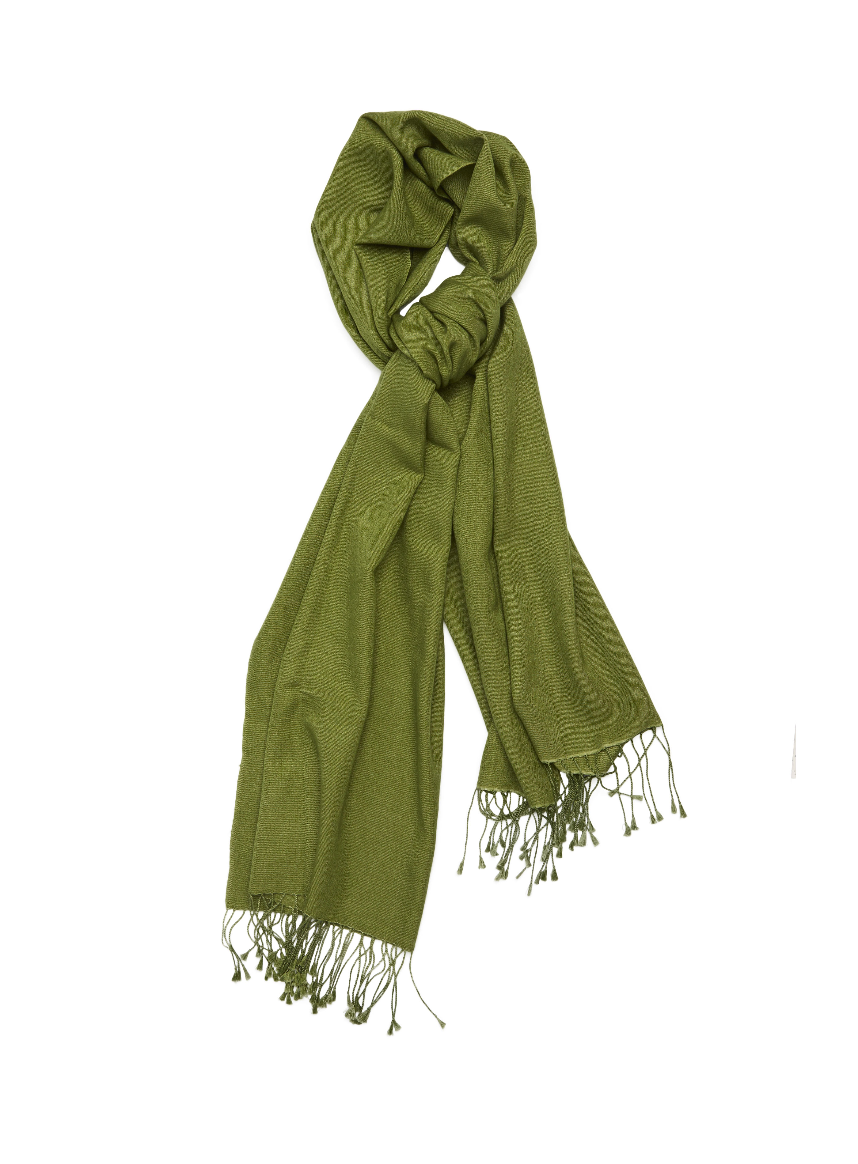 Pashmina and Silk Wrap (Sage Green)