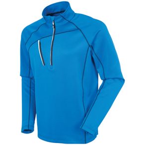 Sunice Men\'s Alexander Stretch Thermal 1/2-Zip Pullover 2063404-Vibrant Blue  Size xl, vibrant blue