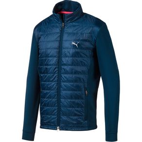 Puma Men\'s Quilted Primaloft Jacket 2077205-Gibraltar Sea  Size xl, gibraltar sea