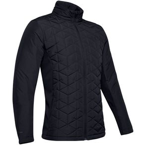 Under Armour Men\'s CG Reactor Hybrid Full Zip Jacket 2080824-Black/Black/Black  Size xl, black/black/black