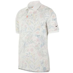 Nike The Nike Unisex Polo 2100931-White/Brilliant Orange/White  Size 2xl, white/brilliant orange/white