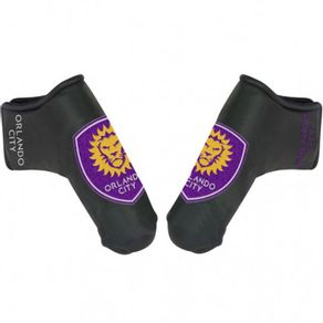 Team Effort MLS Black Blade  Size putter Headcover 2100941-Orlando City  Size putter