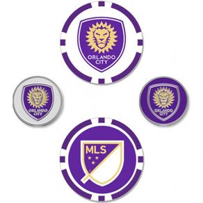 Team Effort MLS Ball Marker Set - 4PK 2100948-Orlando City