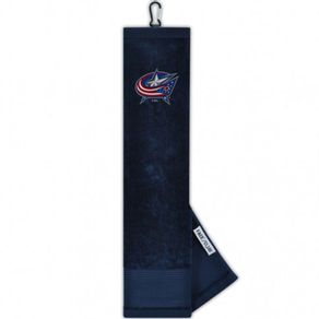 Team Effort NHL Embroidered Towel 2101474-Columbus Blue Jackets