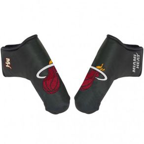 Team Effort NBA Blade  Size putter Headcover 2101605-Miami Heat  Size putter