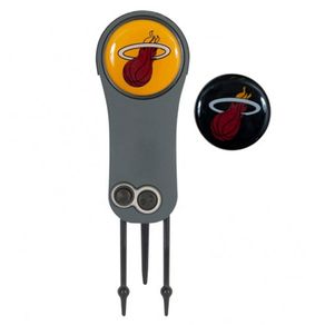 Team Effort NBA Switchblade Repair Tool and Markers 2101609-Miami Heat