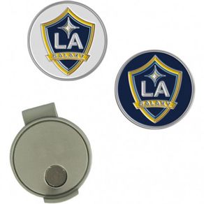 Team Effort MLS Hat Clip & Ball Markers 2101650-Los Angeles Galaxy