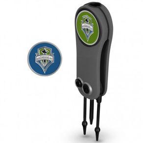 Team Effort MLS Switchblade Repair Tool with Ball Markers 2101667-Seattle Sounders