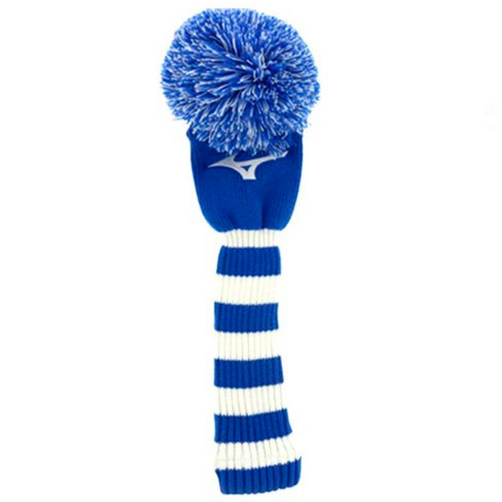 Mizuno Knit Pom Hybird Headcover, Blue/White